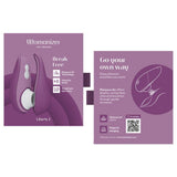 Lilla Womanizer Liberty 2 sugevibrator med Pleasure Air Technology, 8 intensitetsnivåer og magnetisk reisedeksel.