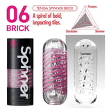 Tenga Spinner Masturbator BRICK 06