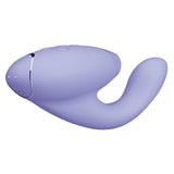 Womanizer DUO 2 lilla rabbitvibrator i silikon med Pleasure Air-teknologi og G-punktstimulering.