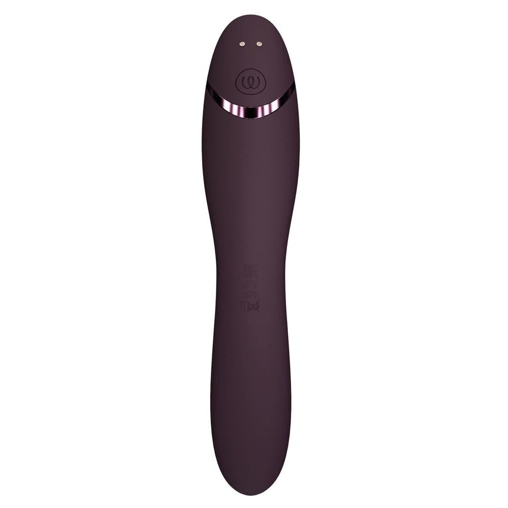Womanizer OG G-punktvibrator i burgunderrød silikon med Pleasure Air-teknologi.