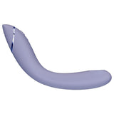 Womanizer OG lilla G-punktvibrator med Pleasure Air-teknologi, ergonomisk design og metallisk stripe.