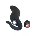 Vibrerende AnalPlug fra Black Velvets