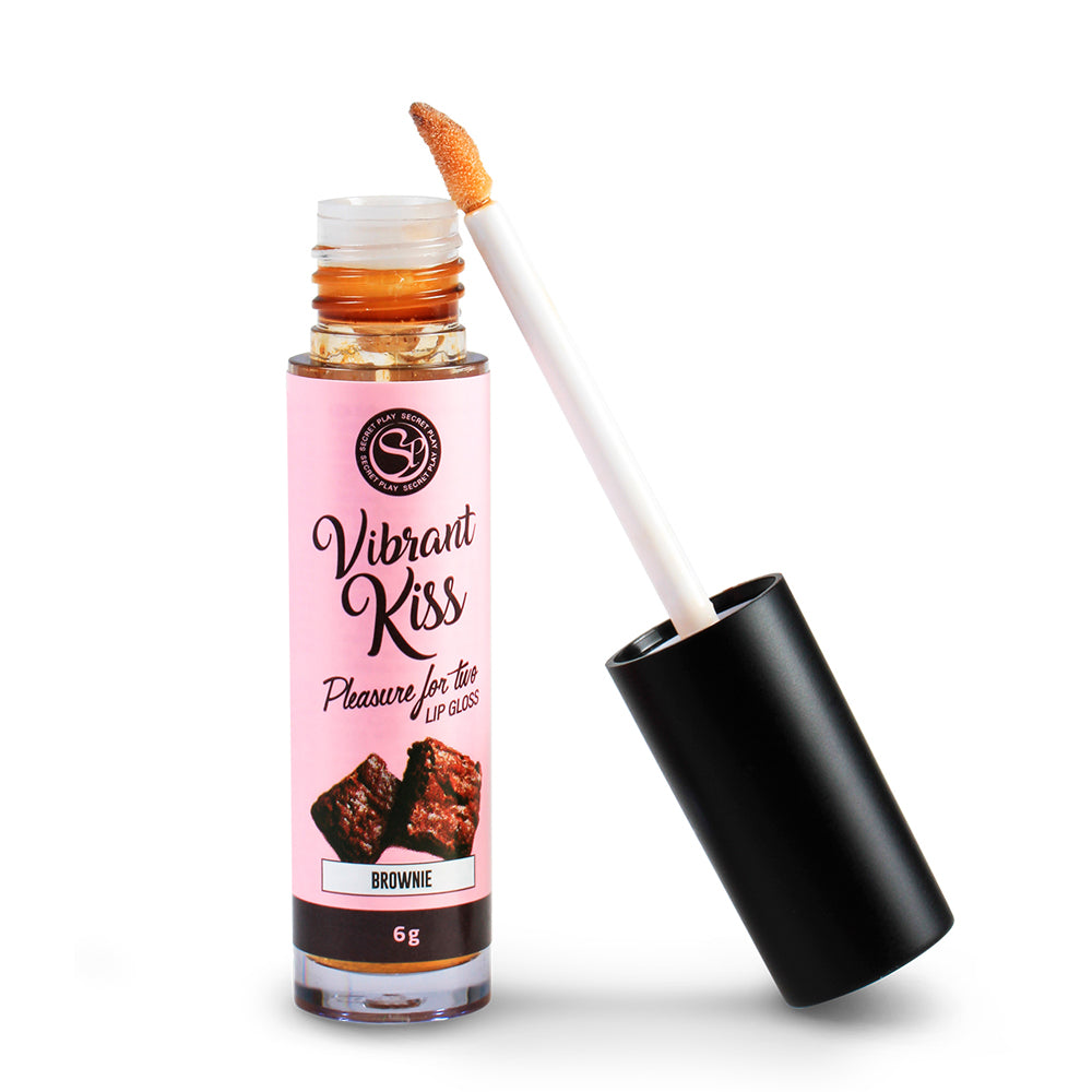 LipGloss Vibrant Kiss Brownie fra Secret Play