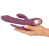 Slim Triple Rabbitvibrator - Plum