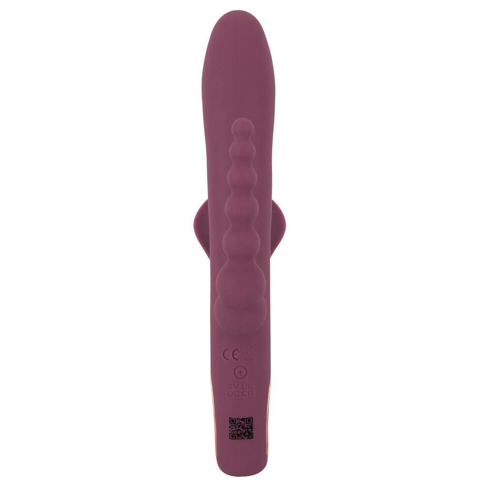 Slim Triple Rabbitvibrator - Plum