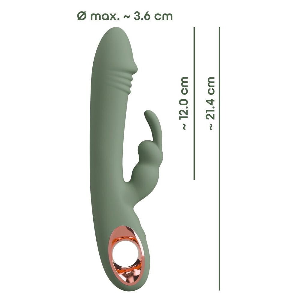Slim Rabbitvibrator - Olive