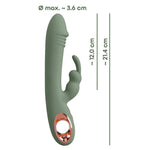Slim Rabbitvibrator - Olive