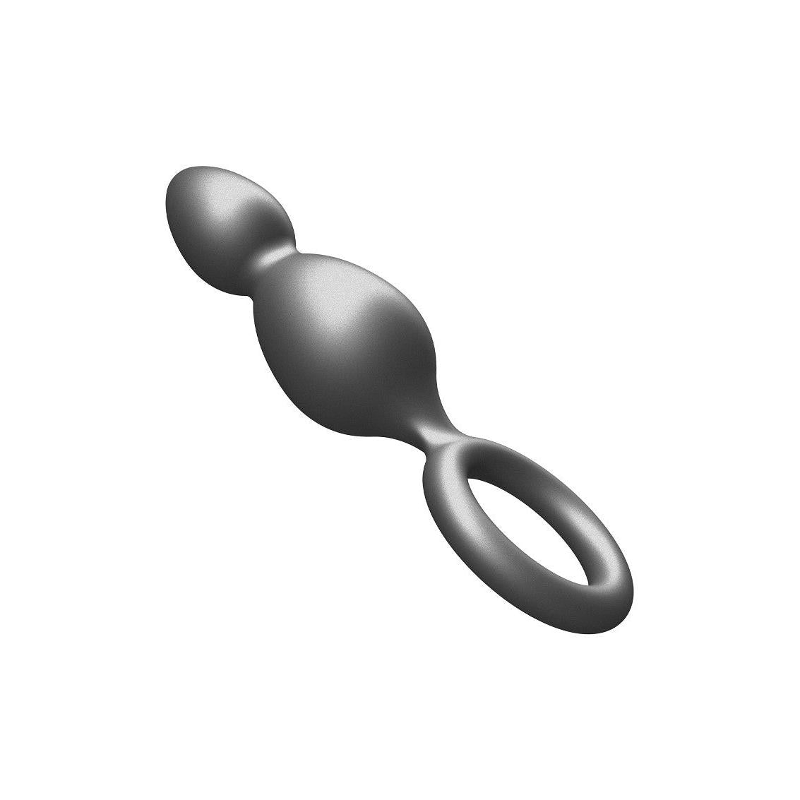 The Plugger 2-Balls Silikon AnalPlugg fra Buttocks