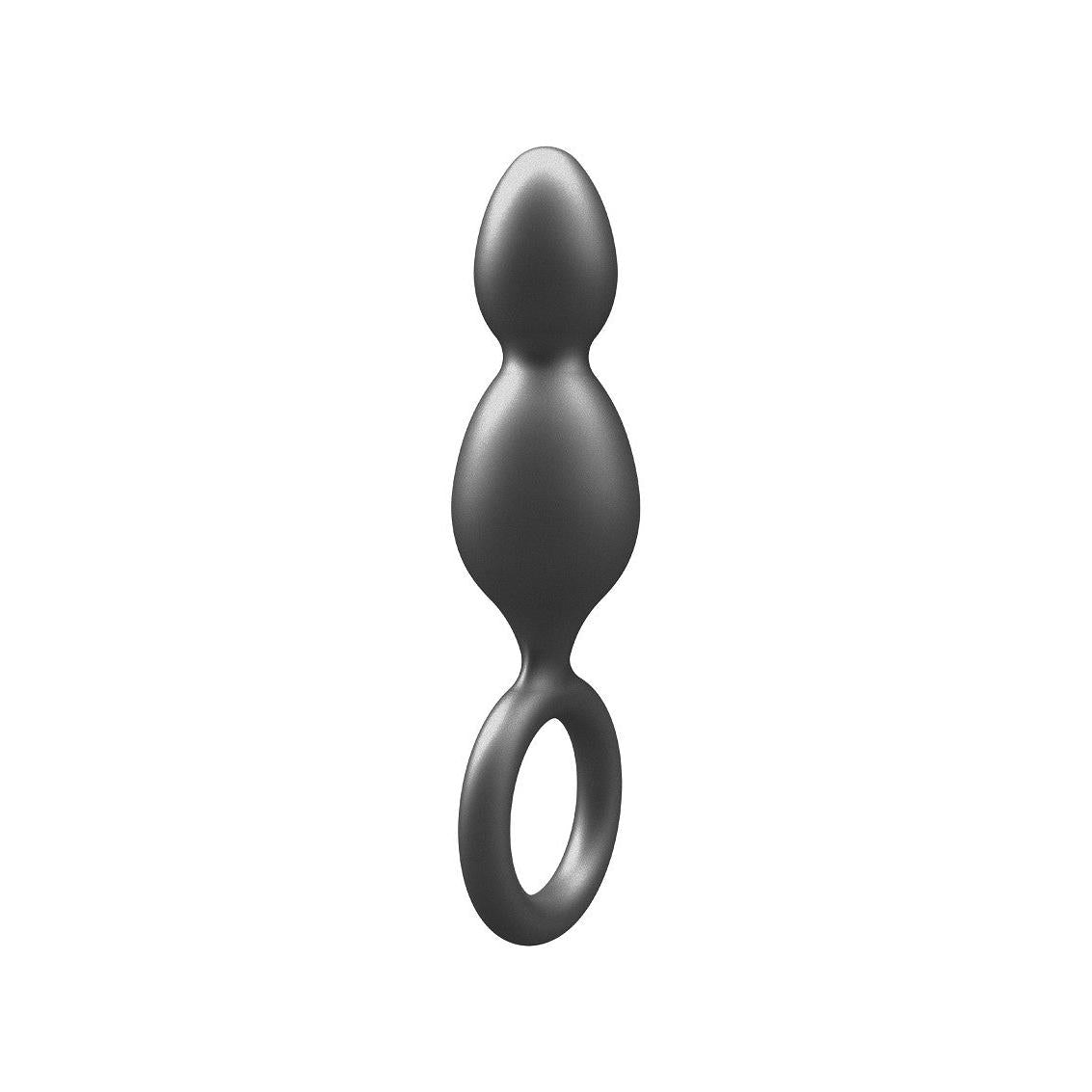 The Plugger 2-Balls Silikon AnalPlugg fra Buttocks
