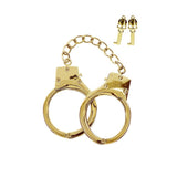 Taboom Bondage in Luxury Gold Plated BDSM Handcuffs