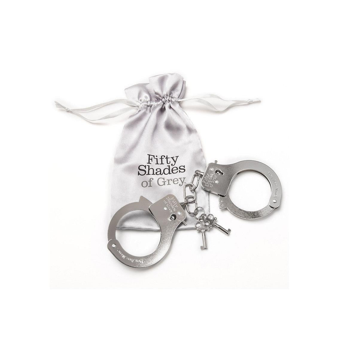 Fifty Shades of Grey - You Are Mine Metal Handcuffs