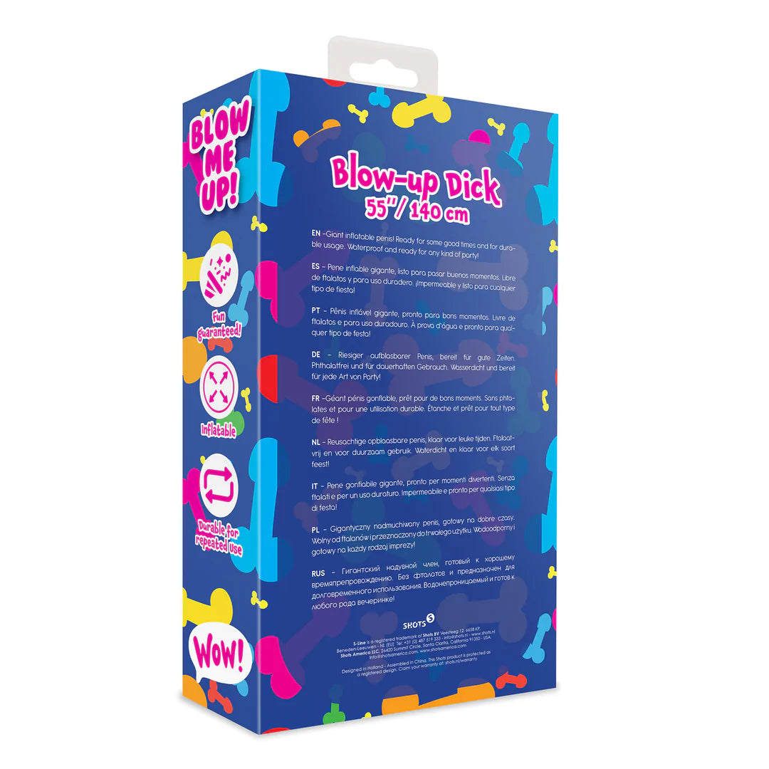Blow-up Dick - 140 cm