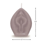 Vaginalys med Vaniljeduft - Taupe