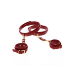Taboom Bondage in Luxury Wrist To Thigh Cuff Set