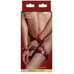 Taboom Bondage in Luxury Wrist To Thigh Cuff Set