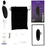 Moxie+ Trusevibrator fra We-Vibe i Forførende Sort