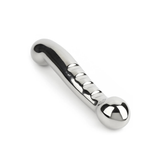 Elegant Eleven 17,5cm ståldildo med speilblank overflate og ergonomisk design.