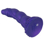 Lilla Demon of Desire fantasidildo med strukturert skaft, slank tupp og sugekopp.