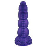 Lilla Demon of Desire fantasidildo med strukturert skaft, slank tupp og sugekoppbase.