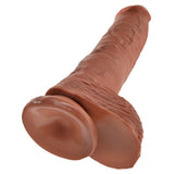 King Cock Stor Dildo med Baller Tan - 10 Inch
