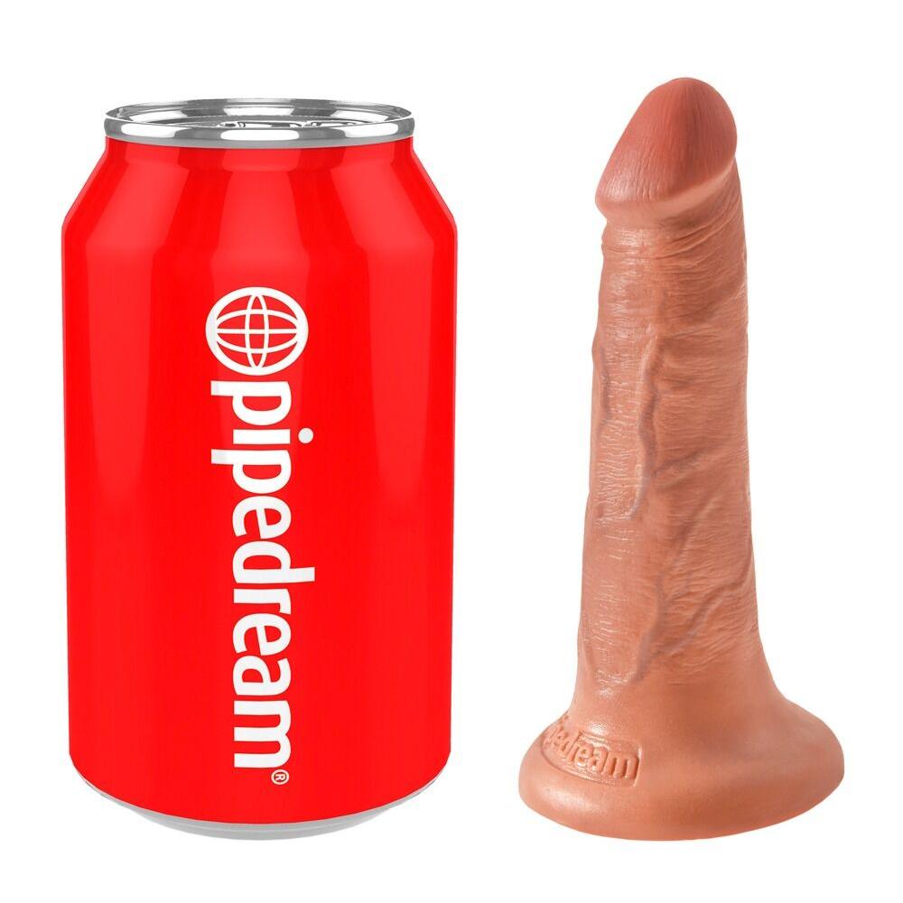 Realistisk Liten Dildo for Nybegynnere Tan ? 13 cm
