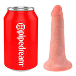 Liten Naturtro Dildo med Sugekopp ? Lys Hudtone