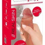 Real Skin Dildo med bevegelig overflate ? 20,5 cm