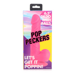 POP Rosa Dildo med Baller