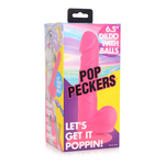 POP Rosa Dildo med Baller