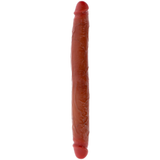 Foreskin Dobbeldildo - 35 cm
