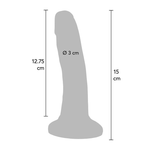 Happy Dicks Rosa Dildo - 15 cm