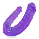 Double Trouble Dobbeldildo Lilla - 27 cm