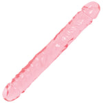 Jr. Double Dong Dobbeldildo fra Doc Johnson Rosa - 30 cm