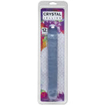Klar Doc Johnson Crystal Jellies Jr. Double Dong dobbeldildo i emballasje, 30 cm lang.
