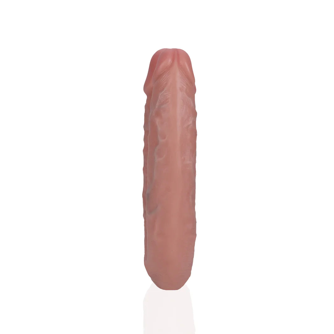 U-formet Dobbeldildo ? Flesh ? 12,7 cm