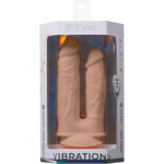 Vibrerende Duo Dobbeldildo ? 18+20 cm