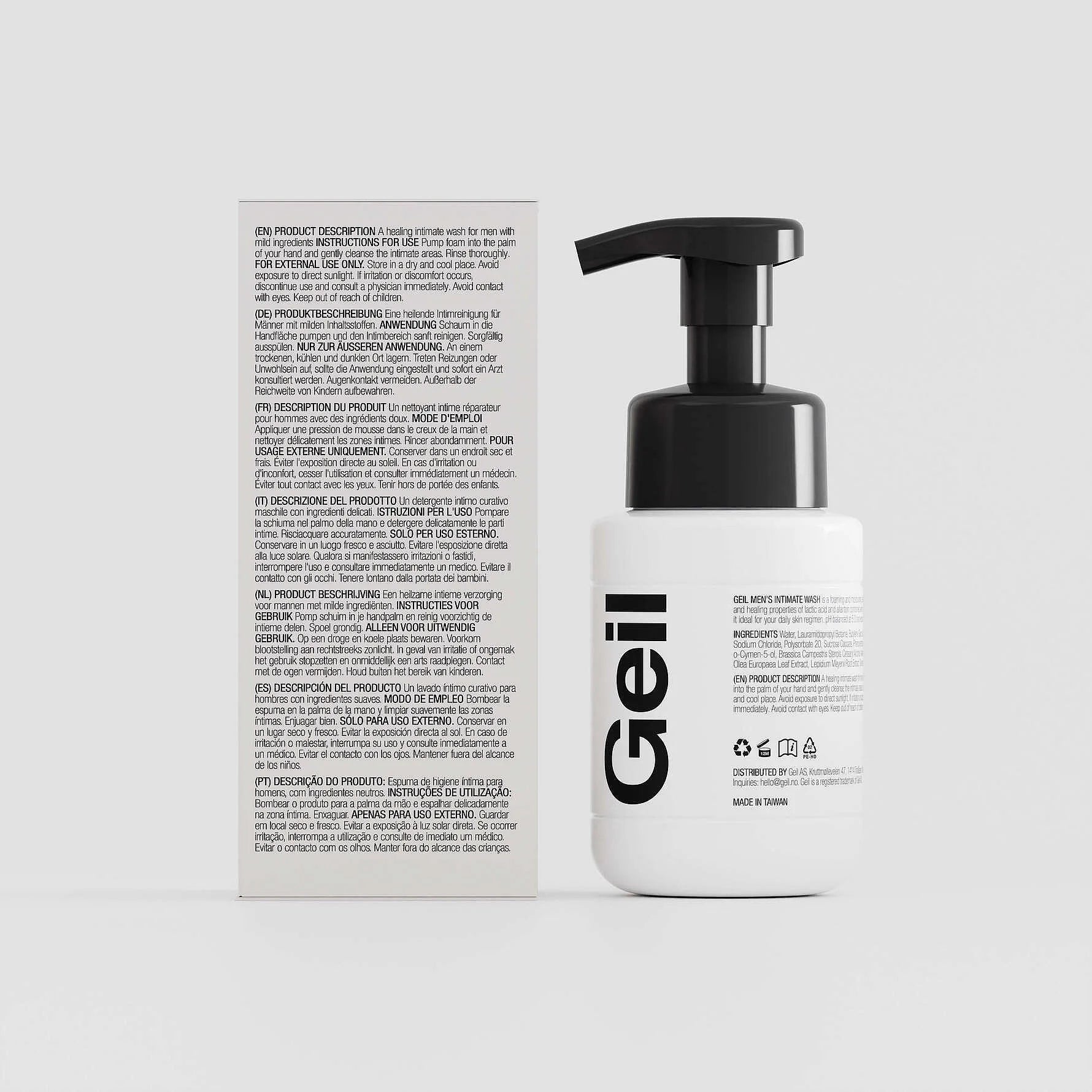 Geil Men's Intimate Wash - 200 ml