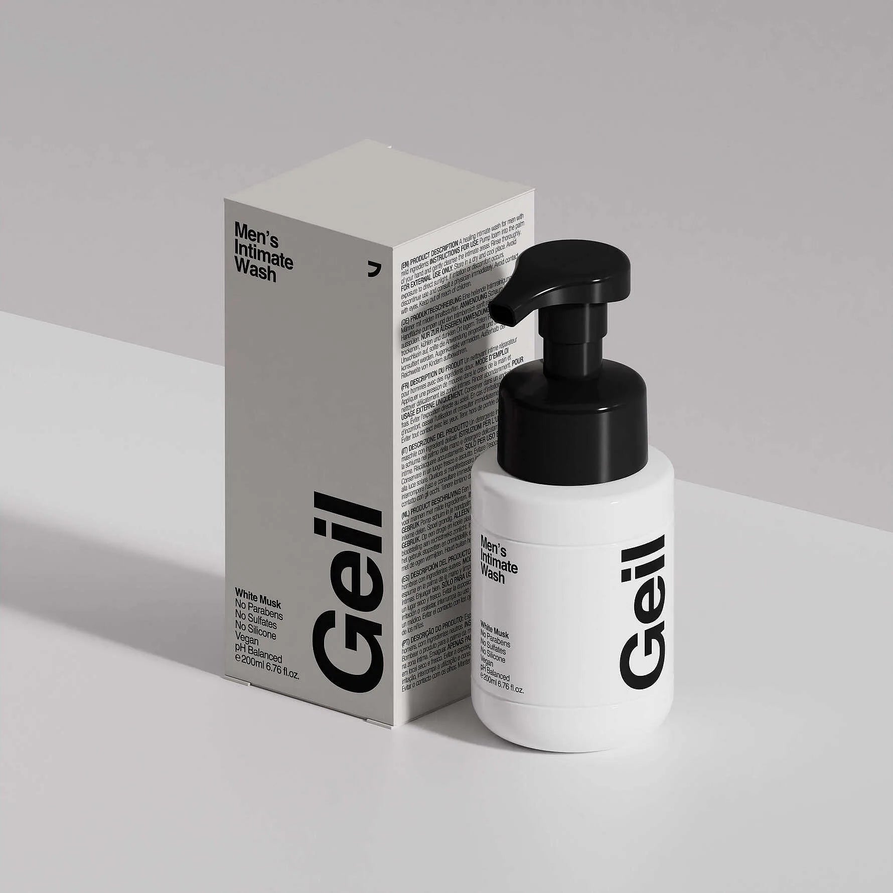 Geil Men's Intimate Wash - 200 ml