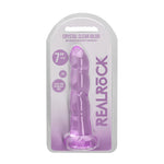 Gjennomsiktig dildo med sugekopp ? 17 cm klar glede
