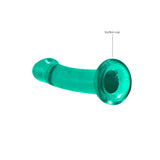 Turkis dildo med tykk tupp ? 17 cm intens glede