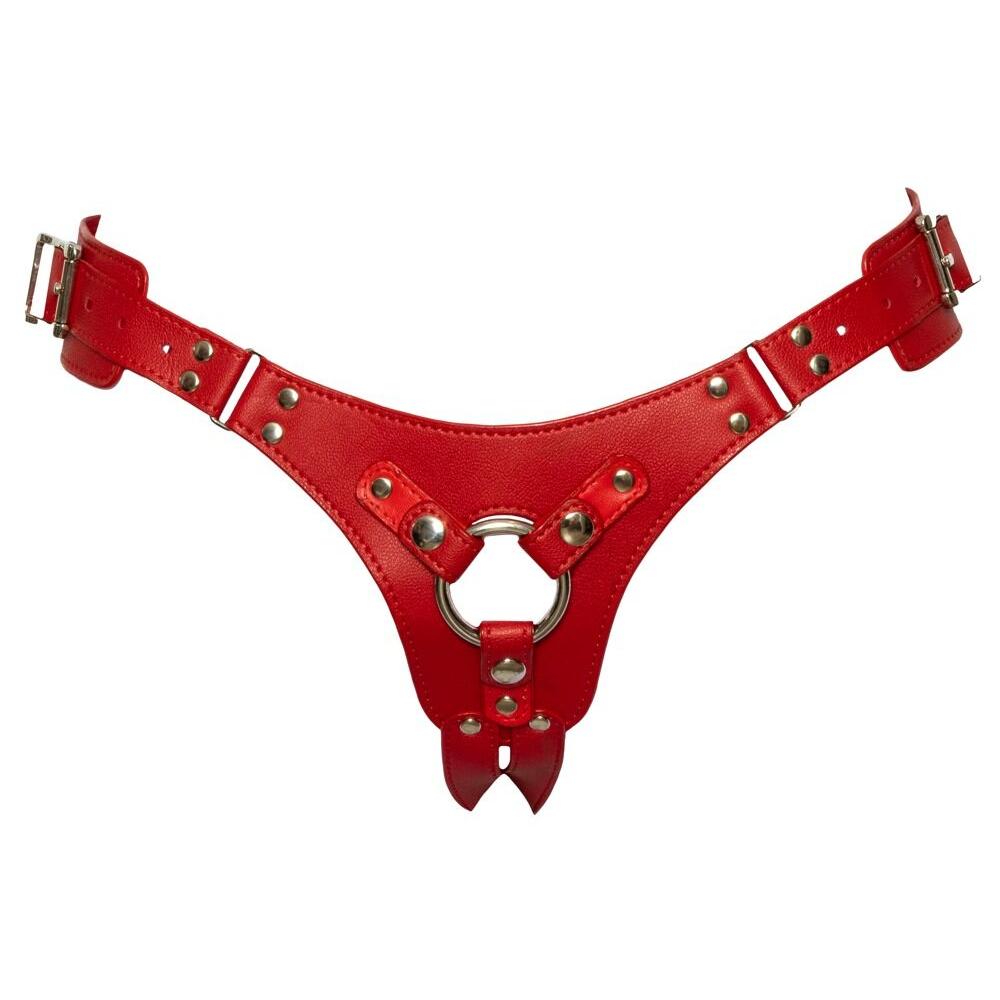 Rød Strap-on sele