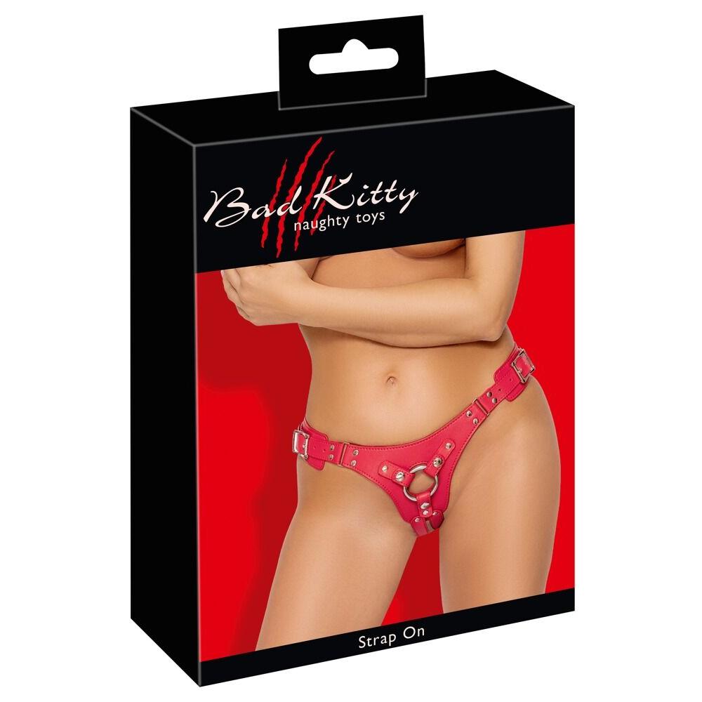 Rød Strap-on sele