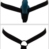 3-delt Strap-On Set med Vibrator