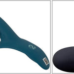 3-delt Strap-On Set med Vibrator