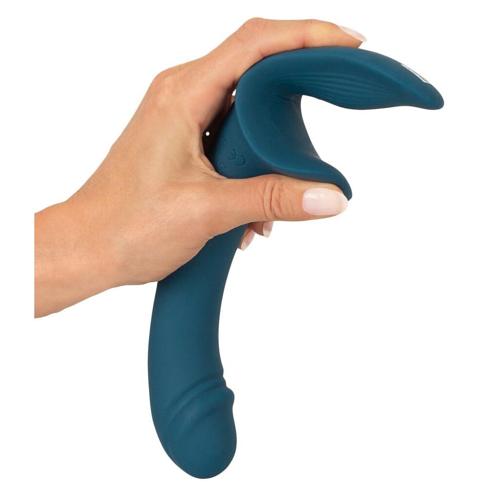 3-delt Strap-On Set med Vibrator