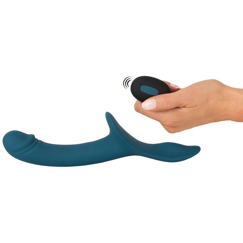 3-delt Strap-On Set med Vibrator