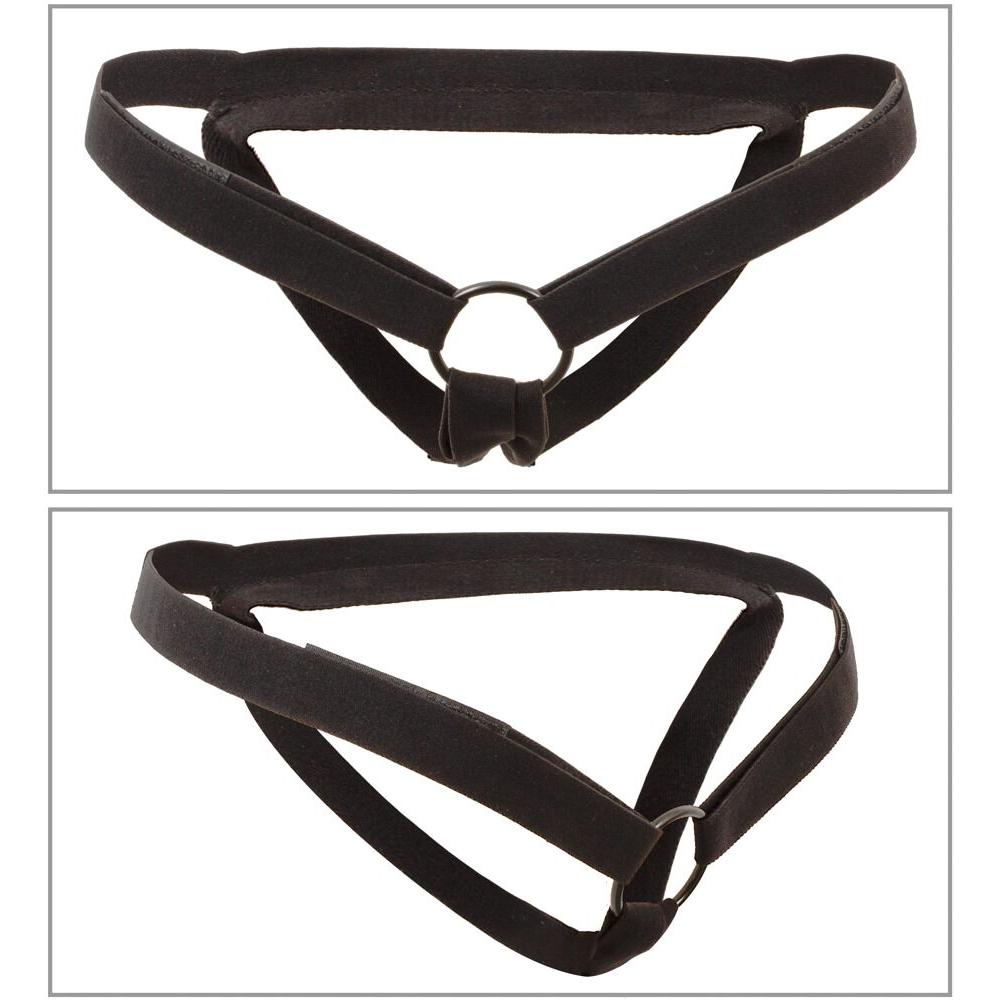 3-delt Strap-On Set med Vibrator