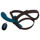 3-delt Strap-On Set med Vibrator