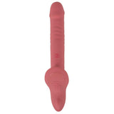 3-delt Strap-On Set med Støtvibrator, Harness og Fjernkontroll
