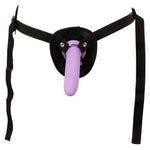4-delt Strap-On Set med Harness og 3 Utbyttbare Dildoer